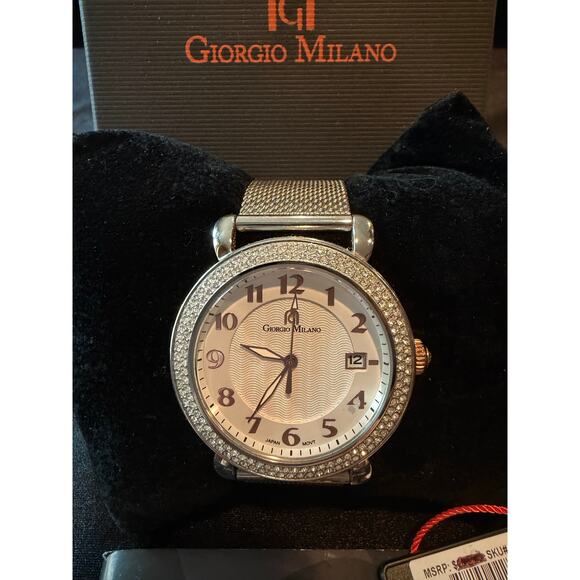 Giorgio Milano Women\'s Analog Watch, model 957ST9L, 40mm stainless steel case